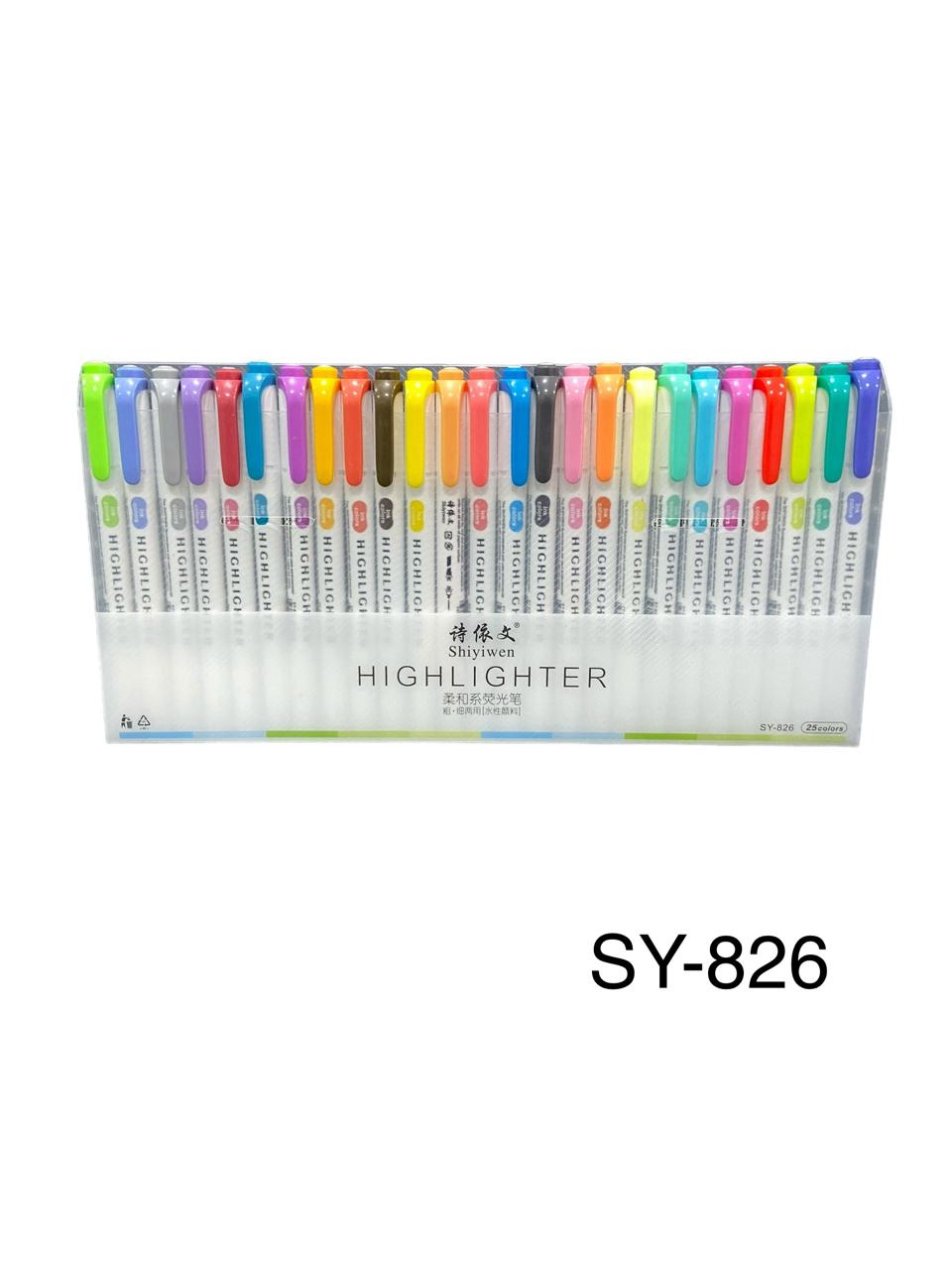 RESALTADORES X 25 UNIDADES SY-826